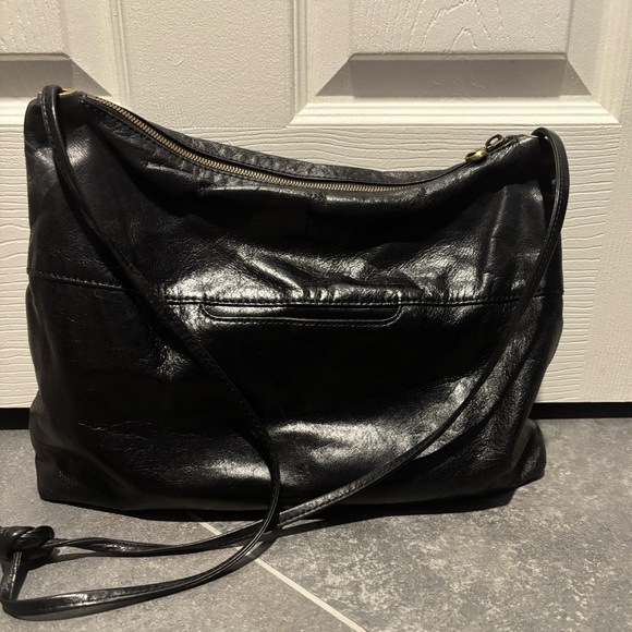 HOBO Black Leather Crossbody Bag - Picture 2 of 16